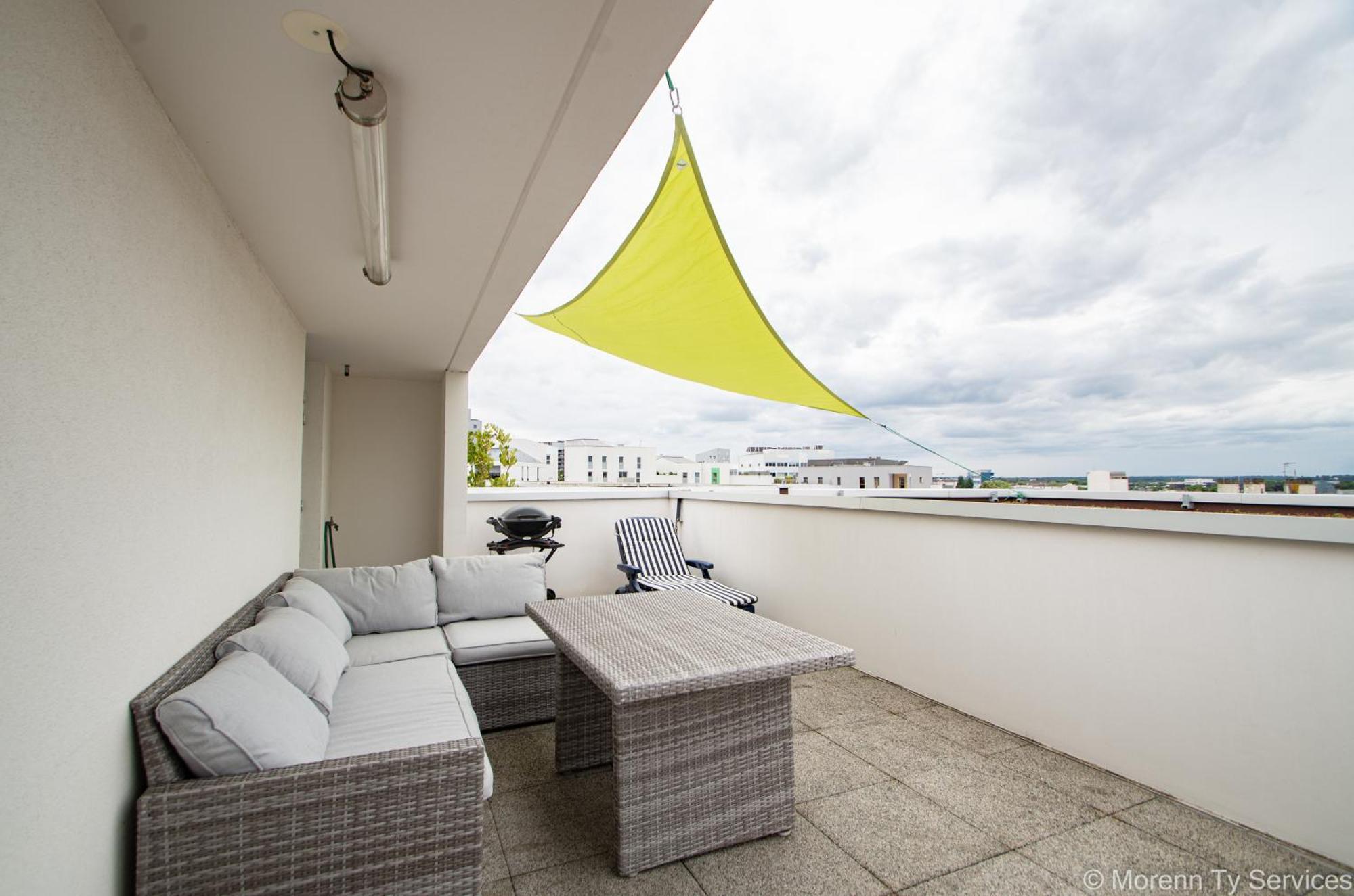 Apartamento Triplex Terrasse Proche Metro - Ty Ar Mabilay Rennes Exterior foto